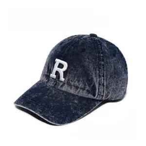 [롯데백화점]베루툼 HW-BC066DN : VRT Initial New Denim CapㅣIndigo Denim