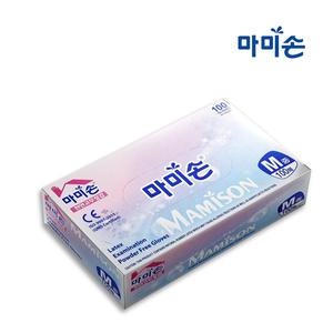 마미손 라텍스장갑 100매