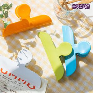 봉지집게 대 (4P) 15cm 다용도 집게 주방 비닐 밀폐 밀봉 봉지클립 서류 주방용품 빅클립