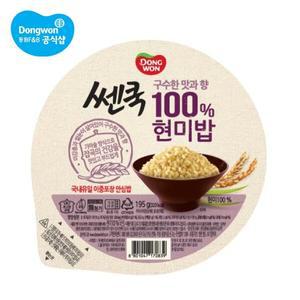 동원 쎈쿡 현미밥 195g 24개