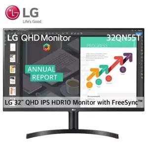 LG 32인치 모니터 32QN55T QHD HDR10 프리싱크 IPS패널 75Hz