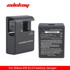 MH-25 배터리 충전기 카메라, 니콘 MH-25 MH 25 MH25a EN-EL15 EN EL15a ENEL15c V1 D600 D610 D7100 D810 D7000 D800