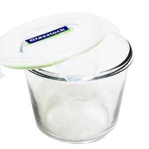 [JH4QN4P2_51C5]원형 밀폐용기 720ml 1개 강화유리