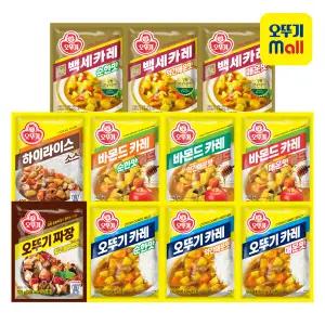 [오뚜기] 분말카레/짜장 100g 3+3 골라담기(백세/바몬드/하이라이스)