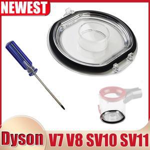 다이슨호환 V7 V8 SV10 SV11 진공 청소기 먼지 컵 교체 용 먼지통 뚜껑 버킷 바닥 커버 및 씰링 링