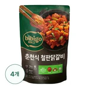 춘천식 철판닭갈비 700g x 4봉