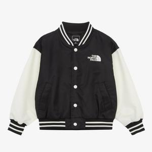 노스페이스키즈 아동 야구점퍼 25SS 키즈 스쿨데이 LT 자켓 NJ3BR10T BLK