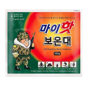 [MENPMJEP_53DJ]마이핫 대용량 보온대 핫팩 160g 10개입