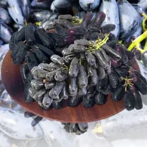 포미식탁 고당도 블랙 가지 사파이어 포도 2kg
