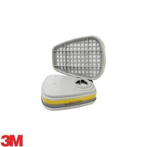 실험실 산성가스용 3M 마스크 정화통 2개 리필 안전용품 업소용