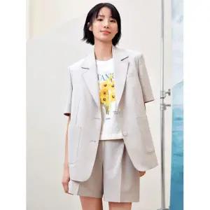 탑텐 여성 원턱 밴딩 쇼츠MSF2PH2503 MSF2PH2503