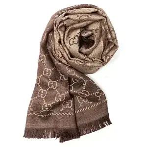 (스크래치) [GUCCI] 구찌 자카드 패턴 니트 스카프 133483-3G200-2764