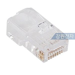 (LS전선) CAT.5e UTP RJ45 랜선 스냅 플러그(100개입)-WD9755D
