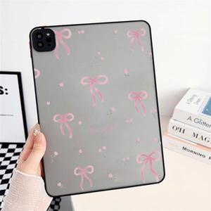 핑크 Bowknot 삼성 갤럭시 탭 A9 8.7 ''플러스 11 10.5 S6Lite S7 FE 12.4'' 커버 용 작은 꽃 타블렛 케이