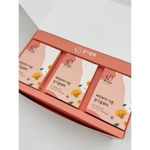최경주홍화팜 홍화차 해남홍화 차선물세트 티백1.2g 30개 선물 어버이 날 가정의 달 결혼식 건강 돌잔치