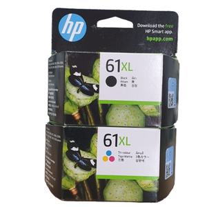 HP 정품 61XL (CH563WA, CH564WA) 세트 DJ 1050/2050/2510 / 대용량 / 검정 약 480매, 컬러 약 330매