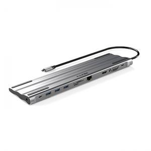 NEXTU 1351DS-PD 11 in 1 Type-C HDMI PD 기가랜 Micro SD 오디오 노트북 거치형 도킹스테이션YS