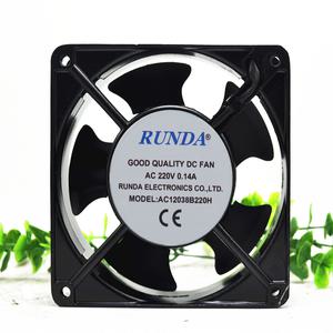 RUNDA AC12038B220H 모터 RT1238B22H-RA 220V 냉장고 축류 팬 냉각