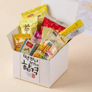 고등 학교 단체 간식 9종 합격엿 비타민 과자세트 학원 교회 수능 공무원 국가고시 시험 응원 합격기원 선물 간식꾸러미