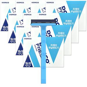도루코 프레쉬 TD706 일회용면도기 1000개 2중날 휴대용 여행용 업소용 일회용 면도기