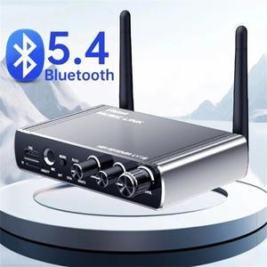 Bluetooth 5.4 송신기 AUX 3.5mm 동축 광섬유 무선 음악 오디오 어댑터 TV PC 용 원격 제어
