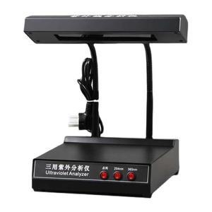 다목적 자외선 분석기 파장 254/365nm UV 램프 휴대용 데스크탑 검출기 실험실 장비