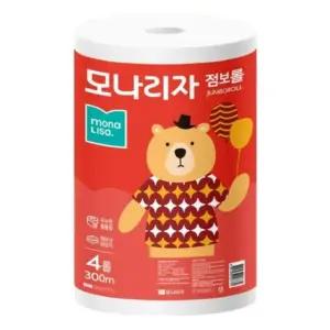 모나리자 점보롤 2겹 300m 4롤