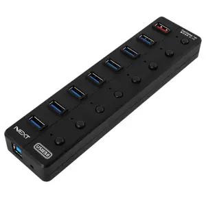 USB3.0 8포트 USB허브 유전원 PC 노트북 (아답터제공)