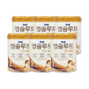 매일유업 앱솔루트 명작 2FL 3단계 800g 6개/mjc