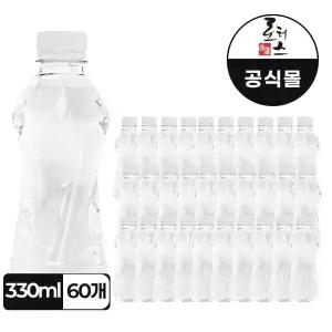 로터스 무라벨생수, 330ml, 30개입, 2팩, 60개