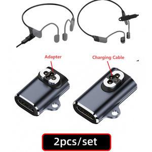 C 골전도 헤드폰 충전기 Shokz OpenSwim Pro S710 충전 어댑터 용 충전기 어댑터