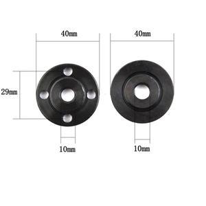 2개 앵글 그라인더 내부 외부 플랜지 너트 나사  도구 20mm 커버 커팅