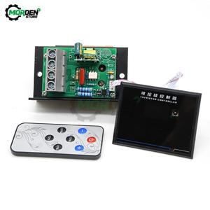 10KW AC 220V 스마트 디지털 디스플레이 SCR 전압 조정기 터치  버튼 절연 전원 공급 장치 부저 적외선 원