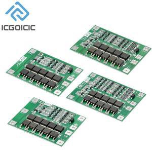 3S 4S 40A 이온 충전기 모터 12 균형 60A 보호 14 배터리 8V 1V BMS 16 18650 드릴 6V 보드 11