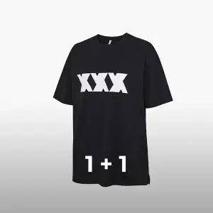 [젝시믹스] 트리플 엑스 숏슬리브 1+1 (XT1001T)
