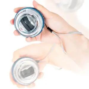 [헬스케어]아이워너 손목 운동 LED 오토 윙볼 1P 근력 강화 기구 손운동 자이로볼운동 자이로볼스트레칭