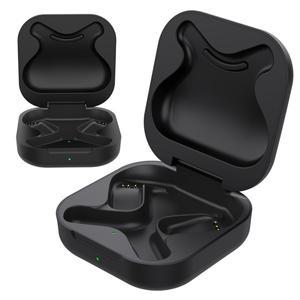 Shokz OpenFit T910 오픈 이어 헤드폰 용 600mAh 배터리 교체 충전기 케이스 커버 박스가있는