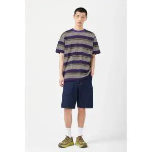 1562219 CARHARTT WIP 반팔 코비 티셔츠 - COLBY STRIPE, TYRIAN