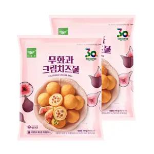 사옹원 무화과 크림치즈볼 240g 2개