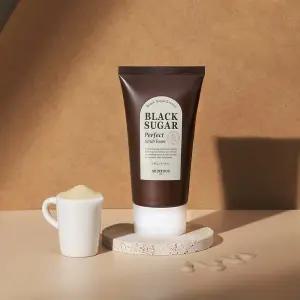 [스킨푸드] 블랙슈가 퍼펙트 스크럽 폼 180ml 1개