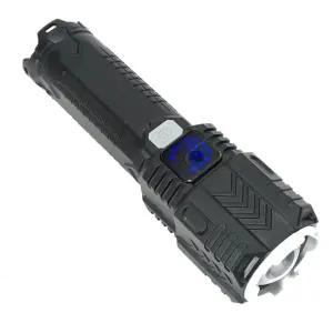 XHP70 LED 충전식 줌 서치 라이트 랜턴 손전등 후레쉬