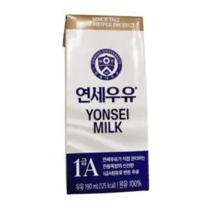 연세 멸균우유 190ml 24개