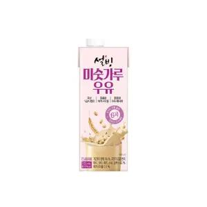 설빙 미숫가루우유 735ml 8개입 무료배송
