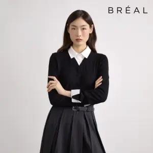 브리엘 25FW 셔츠 레이어드 니트 2종