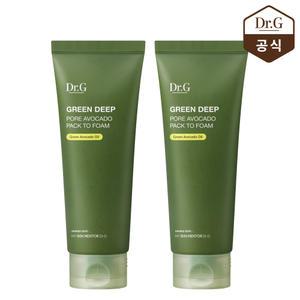 닥터지 그린 딥 포어 아보카도 팩 투 폼 150ml 2개
