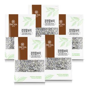 국내산 블랙 검정 흑 찰 보리 쌀 잡곡 5kg 블랙보리