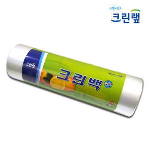 크린랩 크린백 롤타입 롤백 30x40cm 500매 위생백 비닐백