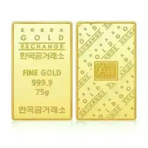 한국금거래소 골드바 75g [순금24k]