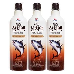 사조 참치액 한스푼으로 요리의 완성 900mL x 3개