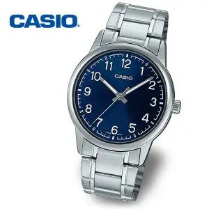 [카시오][정품] CASIO 카시오 MTP-V005D-2B4 남성 야광 정장 메탈시계